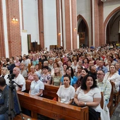 Msza św. z udziałem o. Johna Bashobory w kościele pw. NMP Na Piasku we Wrocławiu