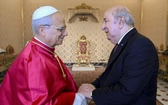 Leon XIV spotkał się z prezydentem Algierii