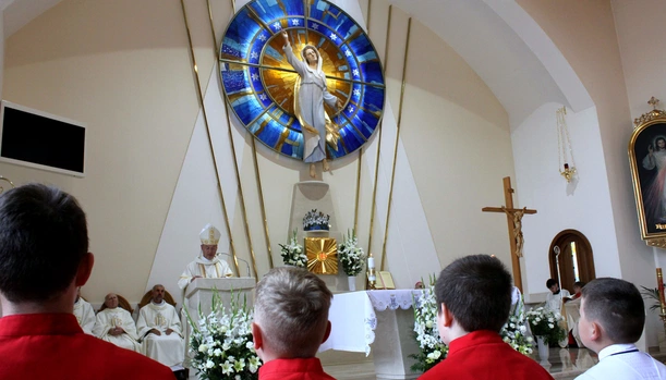 Bp Oder: W tym miejscu od stu lat wypowiadane są słowa "Ojcze nasz..."