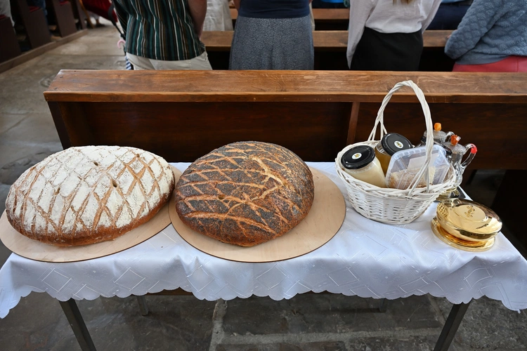 30. Święto Chleba w Gdańsku - Msza św. w bazylice Mariackiej