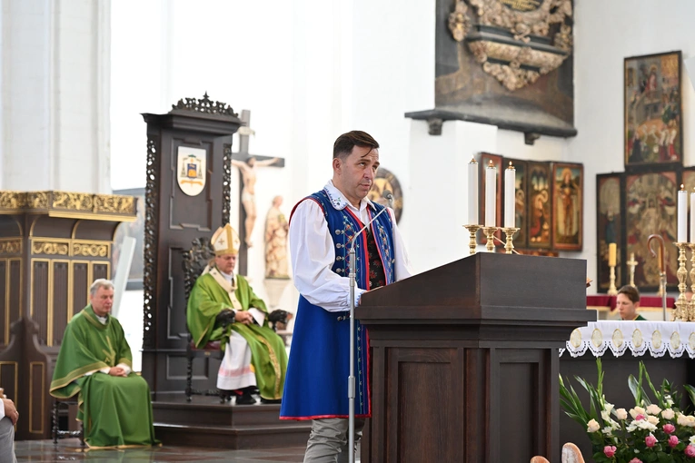 30. Święto Chleba w Gdańsku - Msza św. w bazylice Mariackiej