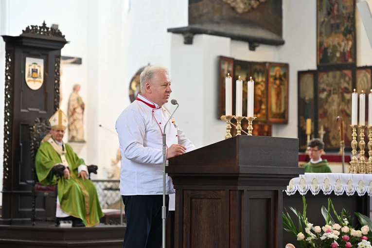30. Święto Chleba w Gdańsku - Msza św. w bazylice Mariackiej