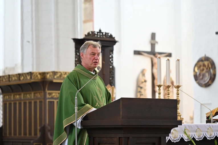 30. Święto Chleba w Gdańsku - Msza św. w bazylice Mariackiej
