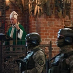 Swięto Policji w bazylice św. Brygidy