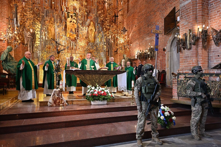 Swięto Policji w bazylice św. Brygidy