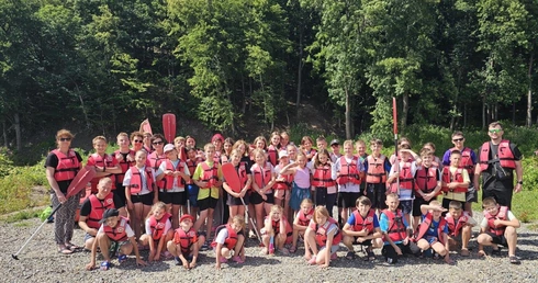 Dzieci z parafii św. Brata Alberta wypoczywały w Kotlinie Kłodzkiej