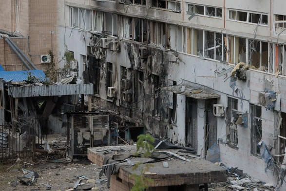 A naloty na Ukrainę i zabijanie cywili trwa