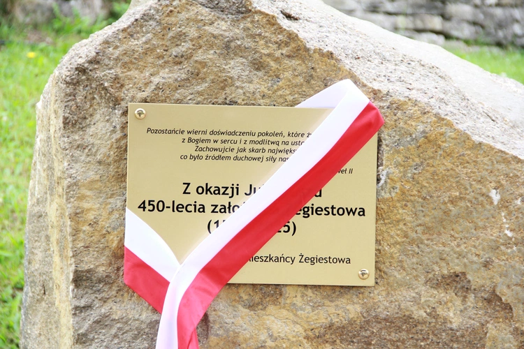 Medaliści na 450-lecie Żegiestowa
