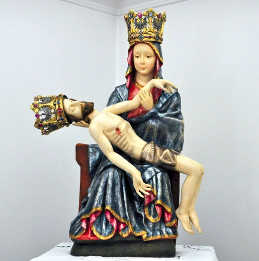 Łaskami słynąca cudowna figura. 