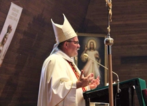 Podczas Mszy św. w kędzierzyńskim kościele  św. Eugeniusza  de Mazenoda.