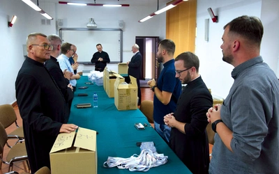 Spotkanie rozpoczęło się od wspólnej modlitwy.