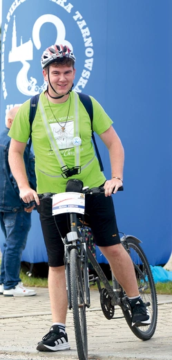 Mateusz Grych przez dwie kadencje był członkiem Zarządu KSM Diecezji Tarnowskiej. Jak mówi, KSM go wychował i uformował. Na zdjęciu na Rowerowej Pielgrzymce Tarnowskiej.