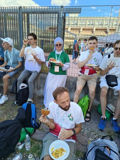 Młodzi na Jubileuszowym Spotkaniu w Rzymie