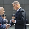 Spotkanie powstańców z prezydentem Polski i Warszawy
