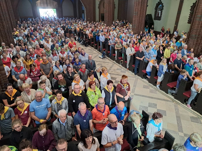 80. Pielgrzymka Rybnicka - wymarsz z Rybnika