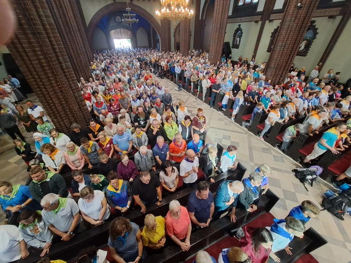 80. Pielgrzymka Rybnicka - wymarsz z Rybnika