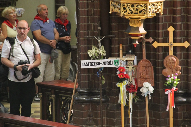 80. Pielgrzymka Rybnicka - wymarsz z Rybnika