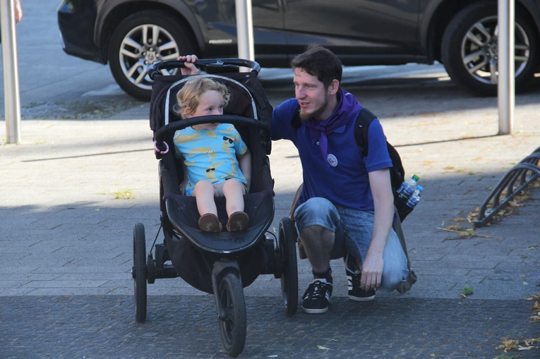 80. Pielgrzymka Rybnicka - wymarsz z Rybnika