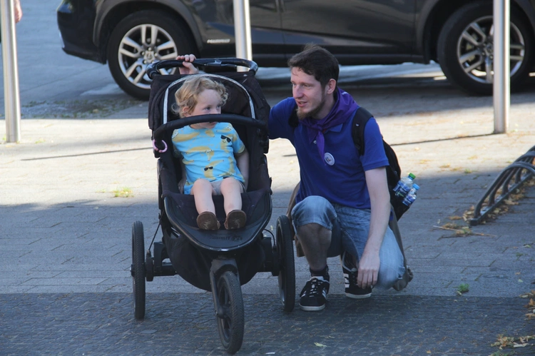 80. Pielgrzymka Rybnicka - wymarsz z Rybnika