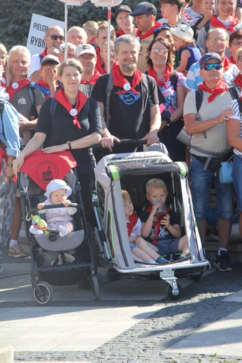 80. Pielgrzymka Rybnicka - wymarsz z Rybnika