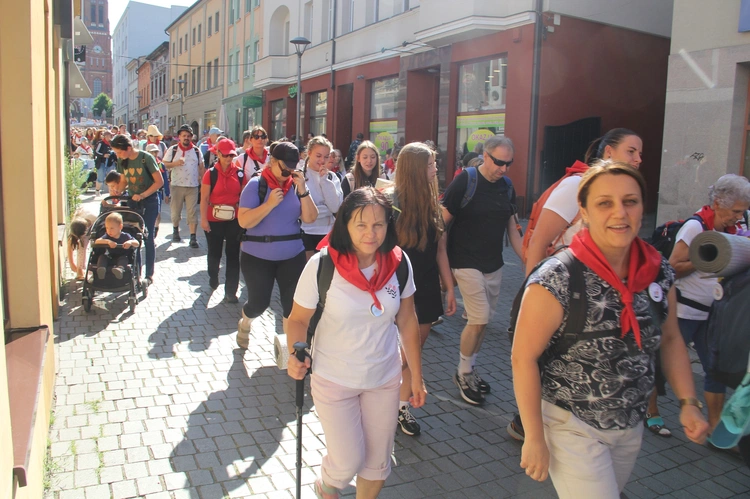 80. Pielgrzymka Rybnicka - wymarsz z Rybnika