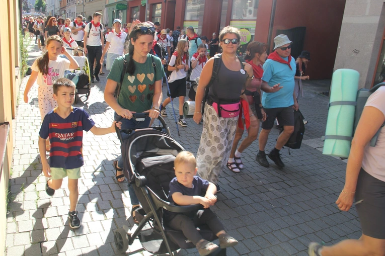 80. Pielgrzymka Rybnicka - wymarsz z Rybnika