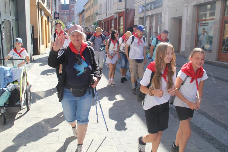 80. Pielgrzymka Rybnicka - wymarsz z Rybnika