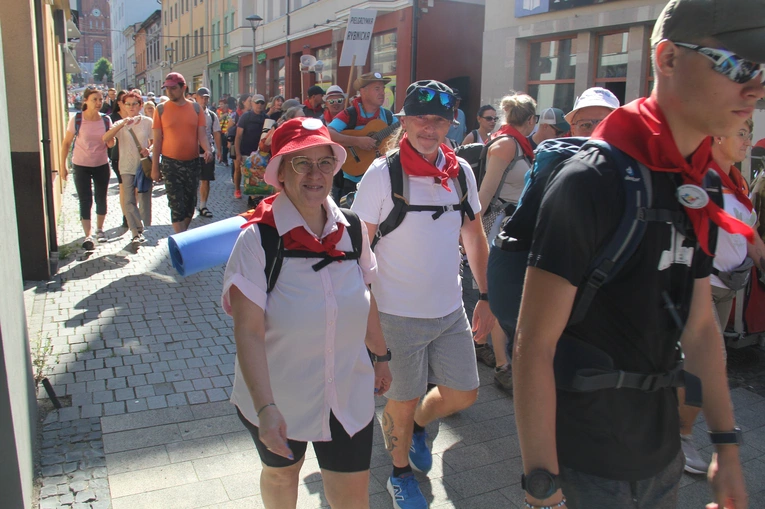 80. Pielgrzymka Rybnicka - wymarsz z Rybnika