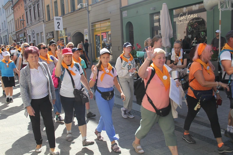 80. Pielgrzymka Rybnicka - wymarsz z Rybnika