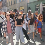 80. Pielgrzymka Rybnicka - wymarsz z Rybnika