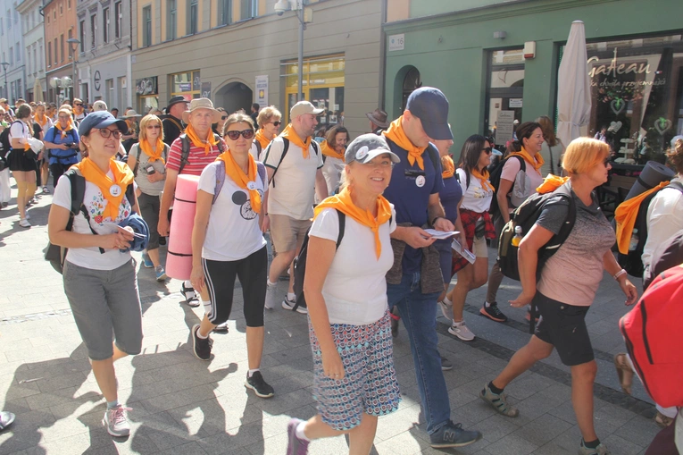 80. Pielgrzymka Rybnicka - wymarsz z Rybnika