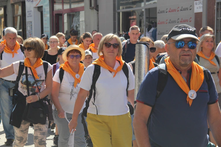 80. Pielgrzymka Rybnicka - wymarsz z Rybnika