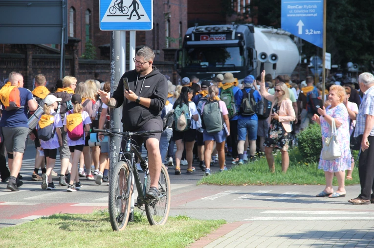 80. Pielgrzymka Rybnicka - wymarsz z Rybnika