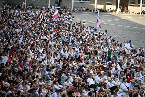 Podczas Mszy w ramach Casa Polonia
