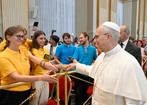 Młodzi neofici zachwyceni spotkaniem z Papieżem