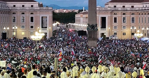 Młodzi z naszej diecezji w Rzymie
