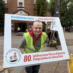 80. Pielgrzymka Rybnicka - postój w Miotku