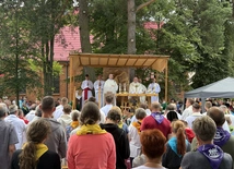 80. Pielgrzymka Rybnicka. Postój w Miotku