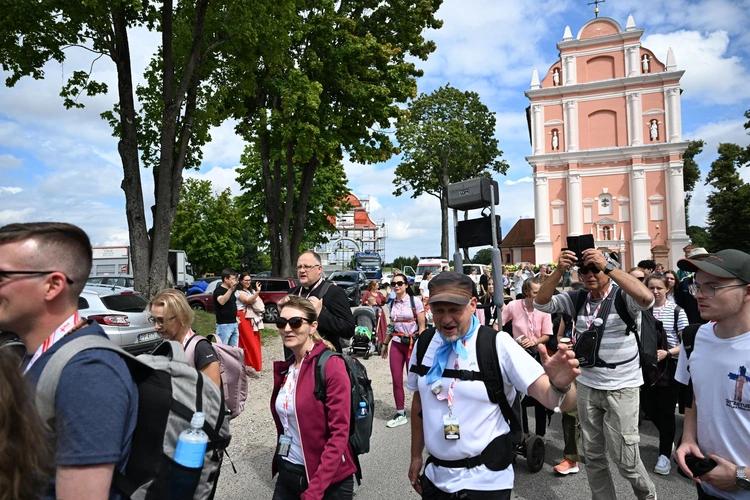 Rozpoczęcie pielgrzymki na Jasną Górę