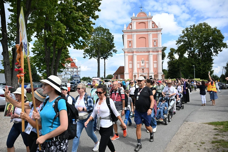 Rozpoczęcie pielgrzymki na Jasną Górę