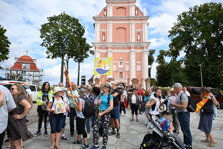 Rozpoczęcie pielgrzymki na Jasną Górę