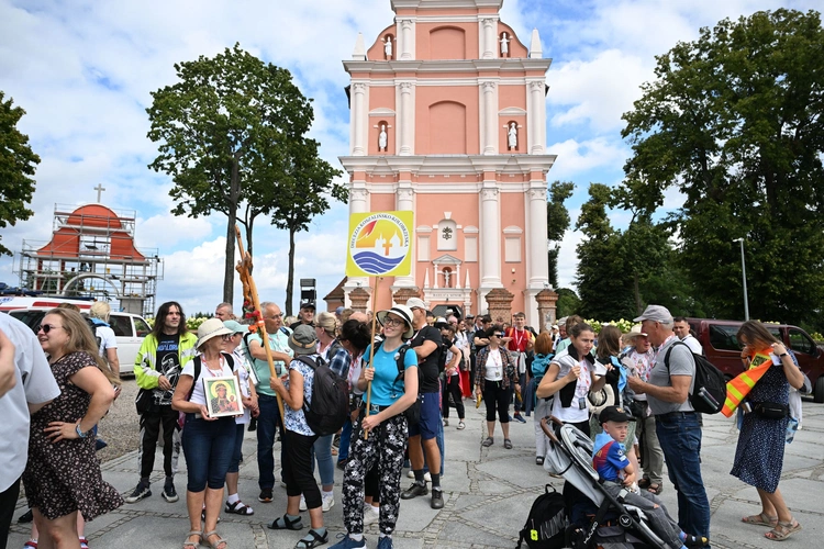 Rozpoczęcie pielgrzymki na Jasną Górę