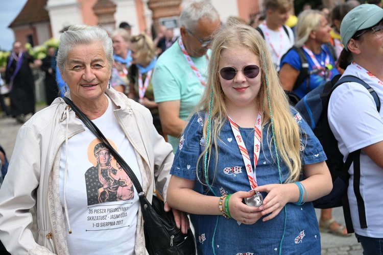 Rozpoczęcie pielgrzymki na Jasną Górę