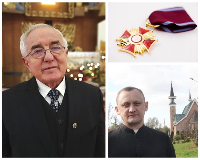 Ze złotym krzyżem zasługi