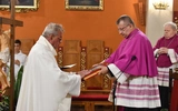 Obrzęd wprowadzenia proboszcza do zielonogórskiej konkatedry