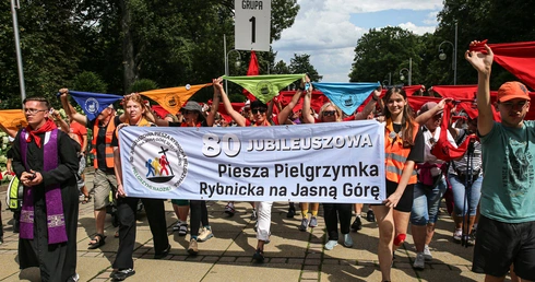 Zakończyła się 80. Piesza Pielgrzymka Rybnicka na Jasną Górę