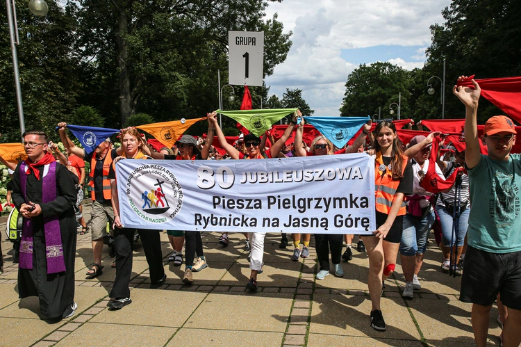 80. Piesza Rybnicka Pielgrzymka - Jasna Góra