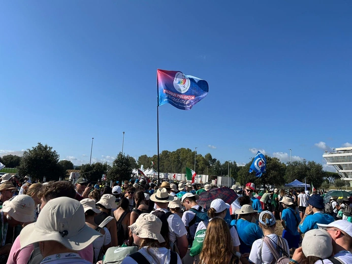 Jubileusz Młodych Rzym 2025. Przedstawiciele archidiecezji wrocławskiej na Tor Vergata