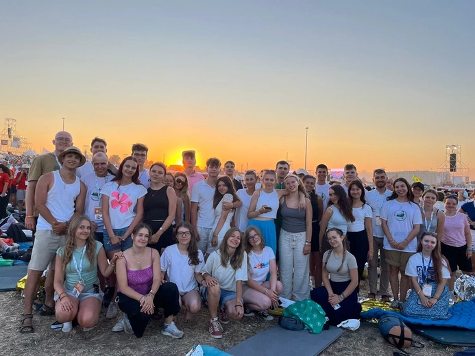 Jubileusz Młodych Rzym 2025. Przedstawiciele archidiecezji wrocławskiej na Tor Vergata