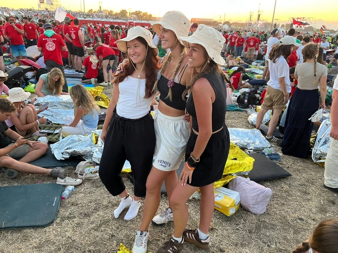 Jubileusz Młodych Rzym 2025. Przedstawiciele archidiecezji wrocławskiej na Tor Vergata